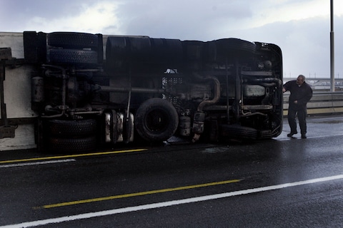 Veel ongelukken met buitenlandse truckers