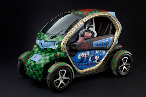 Kunstzinnige Renault Twizy voor goed doel