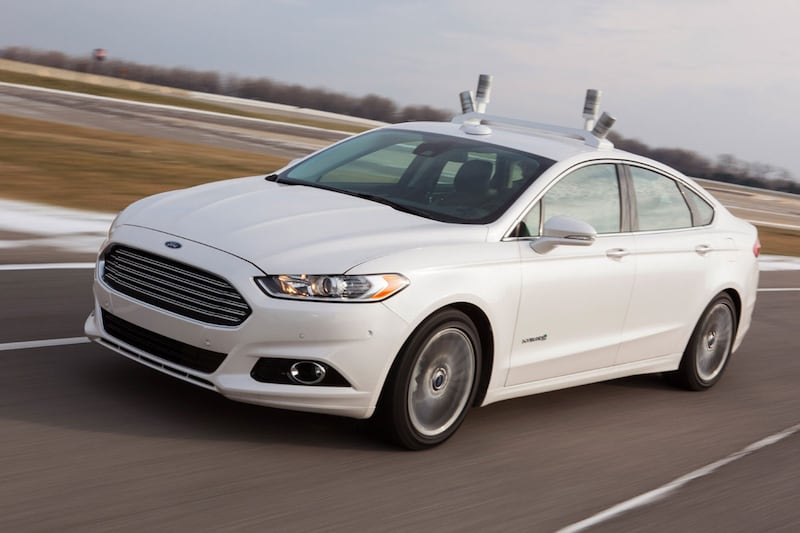 Ford Fusion Hybrid automated vehicle