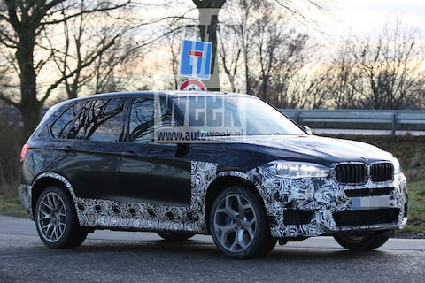 BMW X5 M verliest z'n camouflage