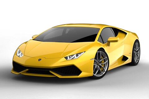 En de Lamborghini Huracán kost ...