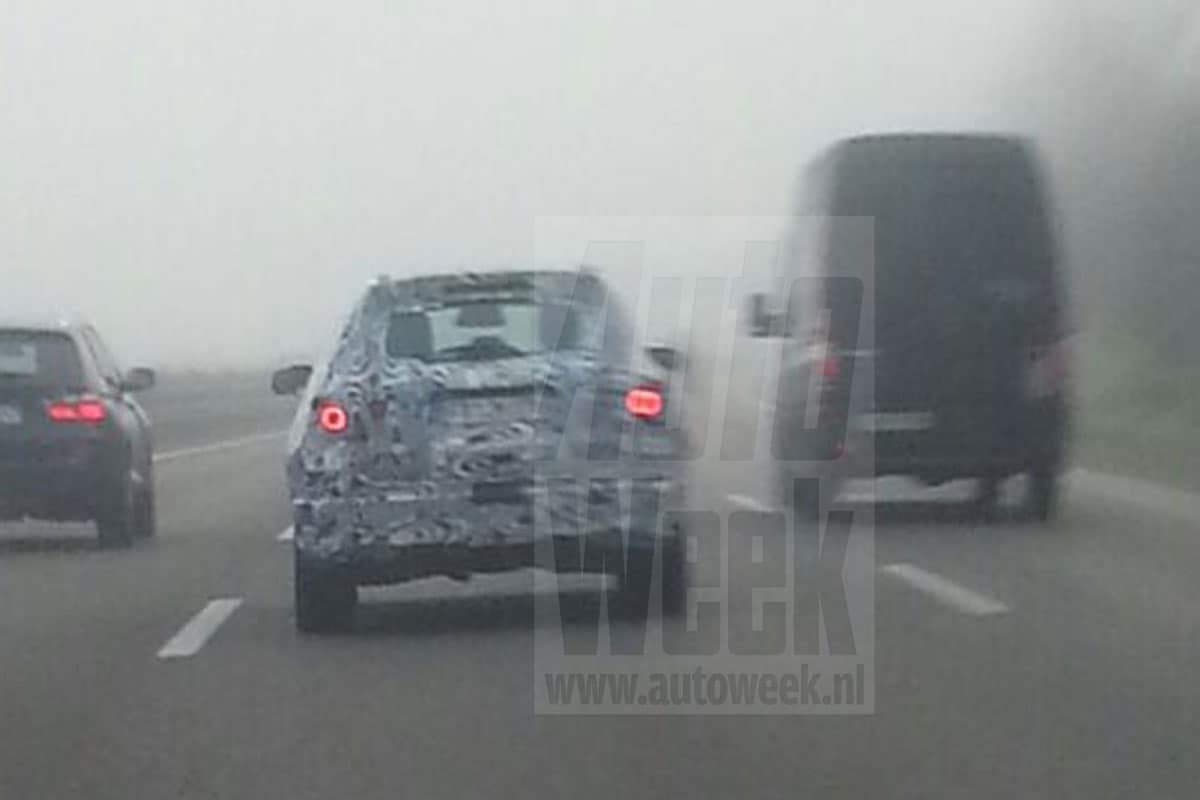 Mercedes-Benz GLK spyshots
