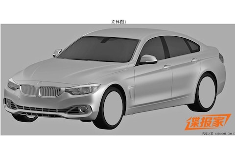 BMW 4-serie Gran Coupé in patentvorm