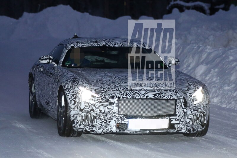 Mercedes-Benz AMG GT spyshots
