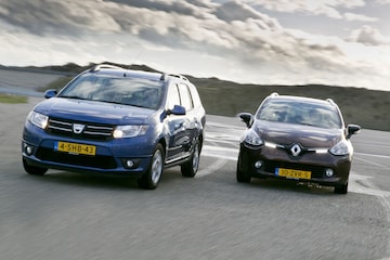 Dubbeltest - Dacia Logan MCV - Renault Clio Estate