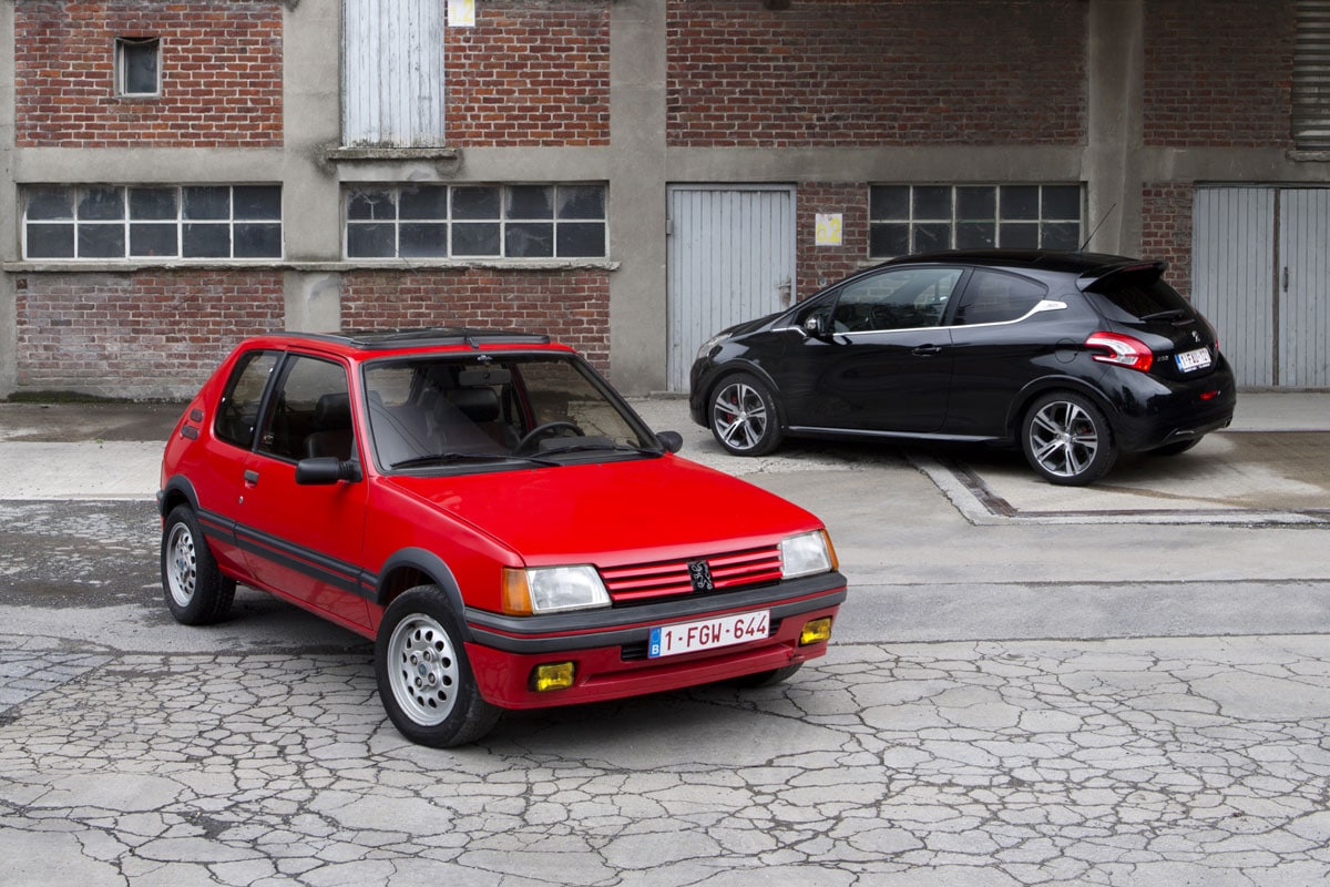 Peugeot 205 GTI - 208 GTI