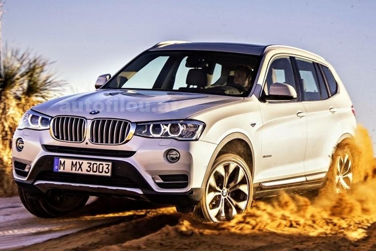 BMW X3 facelift