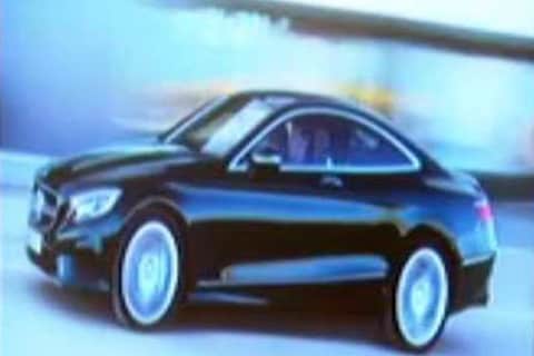 Mercedes laat S-klasse Coupé al zien