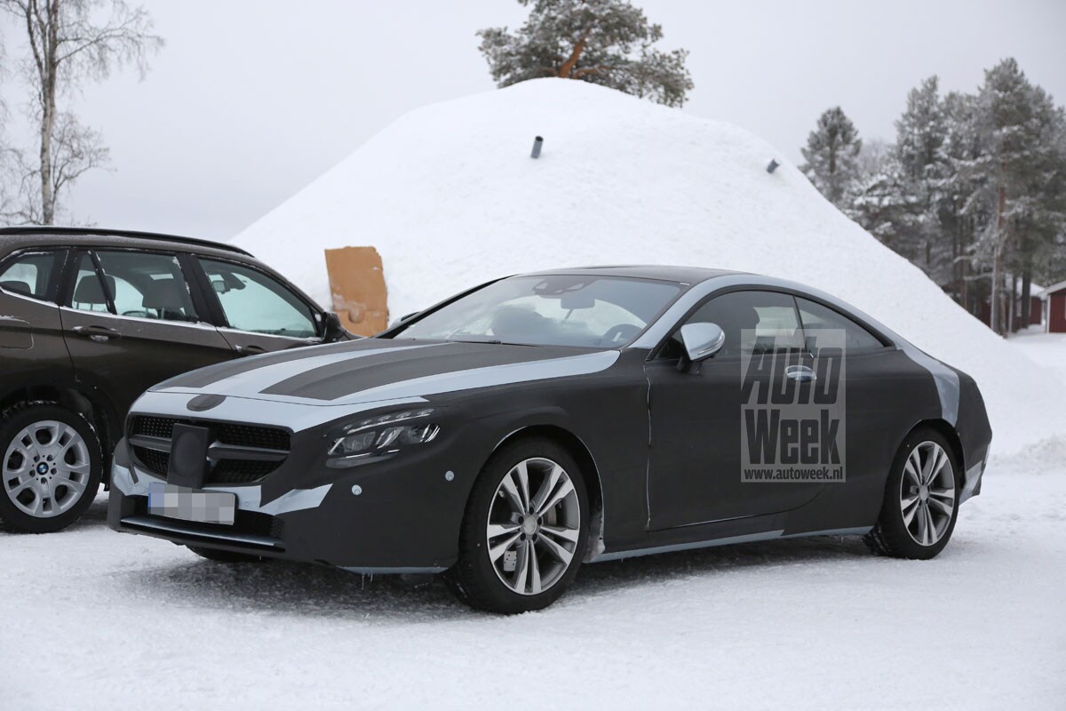 Mercedes-Benz S-klasse spyshots