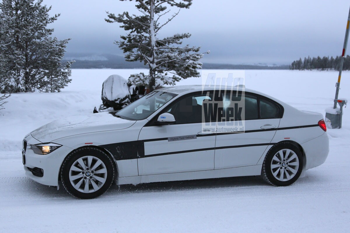 BMW 3-serie eDrive Plug-in Hybrid spyshots
