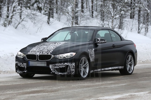 BMW M4 Cabrio gespot tijdens testwerk