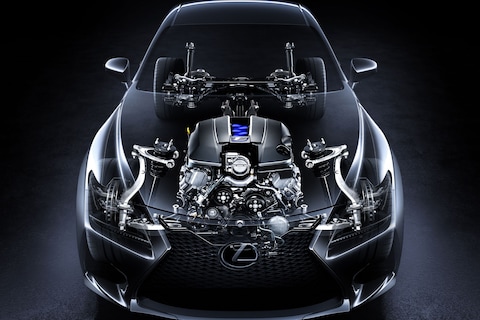 Lexus RC-F volgt voorbeeld GT-R