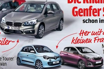Renault Twingo en BMW 2-serie Active Tourer gelekt
