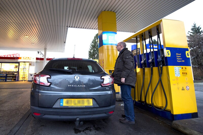 Tankstation Duitsland (foto ANP)