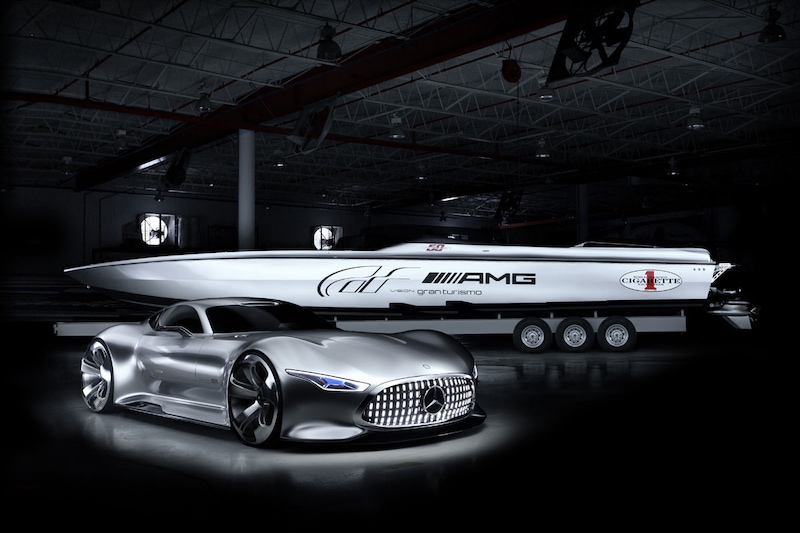 Mercedes AMG en Cigarette Racing
