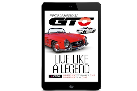 Geniet van de Mercedes SL in GTO CarZine 5
