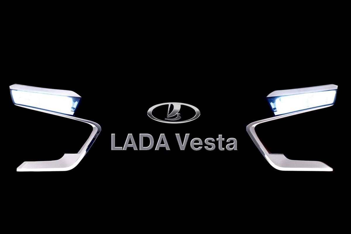 Lada Vesta teaser