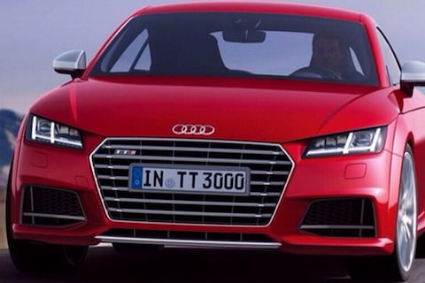 Audi TT voortijdig op straat beland