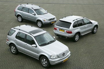 BMW X5 - Volvo XC90 - Mercedes M-klasse