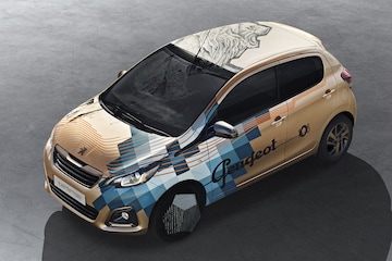 Peugeot 108 Tattoo concept