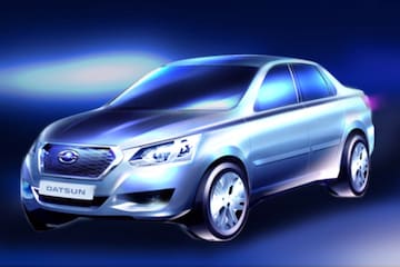Datsun teaser Rusland