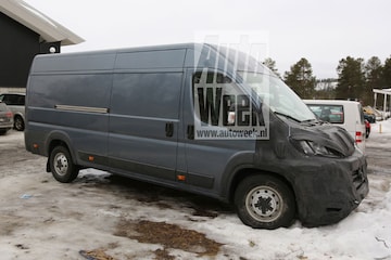 Fiat Ducato facelift spyshots