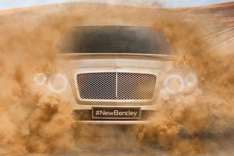 Bentley SUV teaser