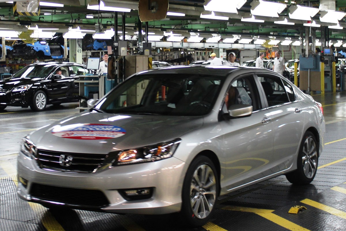 Honda's 20 miljoenste in VS geproduceerd