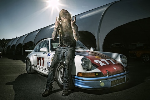 Porsche 911 Turbo geëerd op Techno Classica 2014