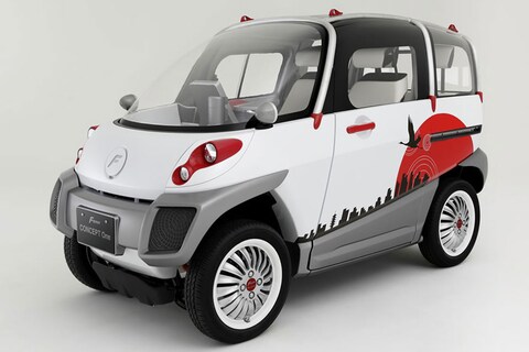 Mag nat worden: Fomm Concept One