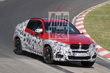 BMW X6 M Spyshots