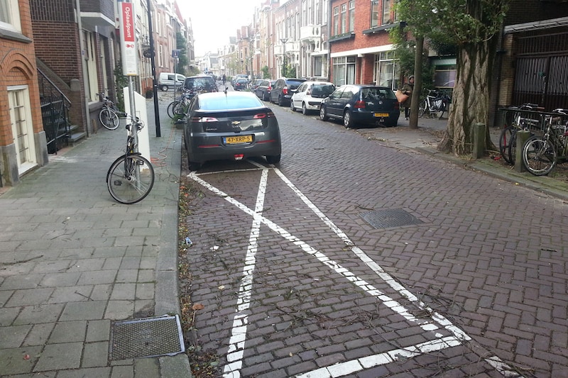 Oplaadpunt elektrische auto in Utrecht