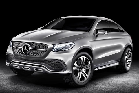 X6-killer van Mercedes: Concept Coupé SUV