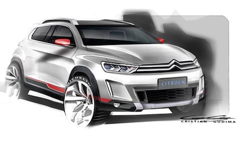 Citroën plaagt met kleine cross-over