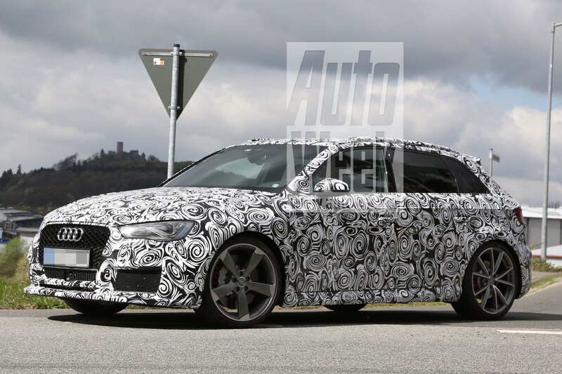 Audi RS3 Sportback spyshots