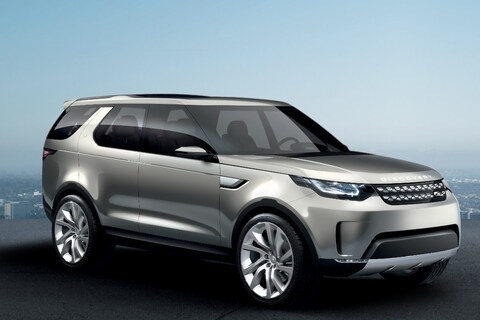 Land Rover Discovery Vision Concept blikt vooruit