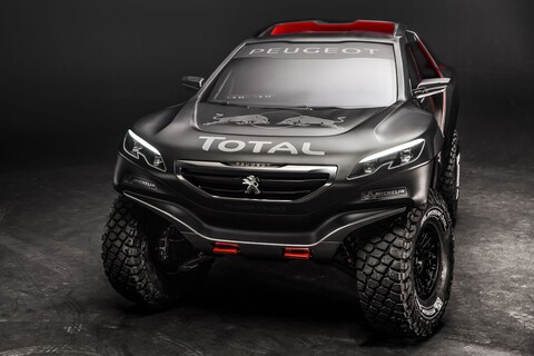 Peugeot 2008 DKR is zandhappende leeuw