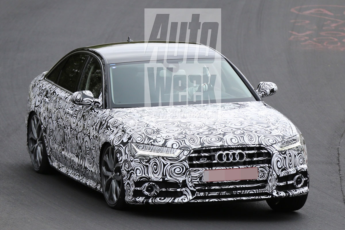 Audi S6 spyshots