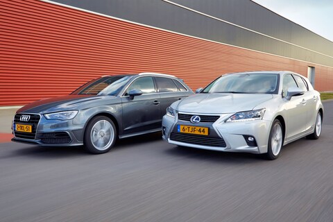 Vergelijkende Test: Audi A3 G-tron vs. Lexus CT 200h