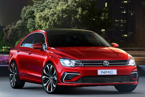 Volkswagen New Midsize Coupé nu op de foto