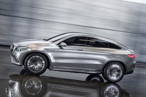 Mercedes Concept Coupé SUV in vol ornaat