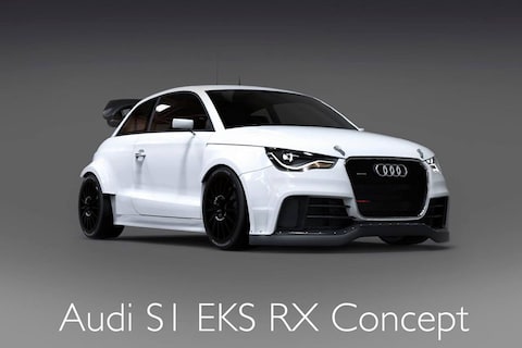 Klein kanon: rallycross-Audi S1