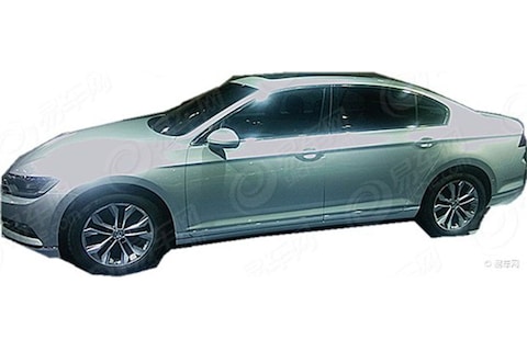 Opheldering: gelekte Volkswagen Passat voor China