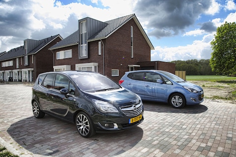 Opel Meriva - Hyundai ix20 - Vergelijkende Test