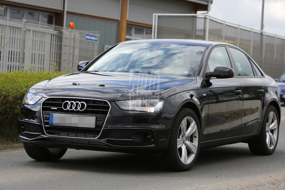 Audi A4 mule