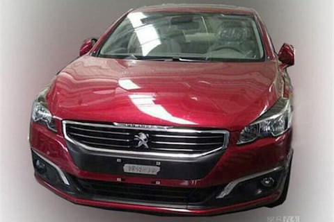 Gefacelifte Peugeot 508 laat zich zien