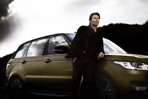 Piet Boon leeft zich uit op Range Rover Sport