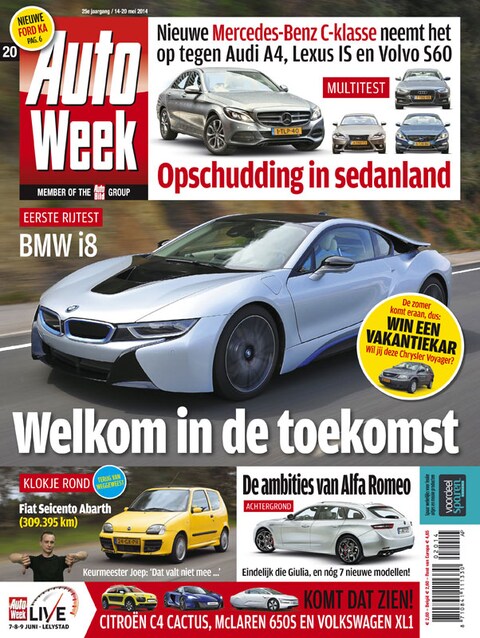 AW20: BMW i8, nieuwe Klokje Rond, Vakantiekar 