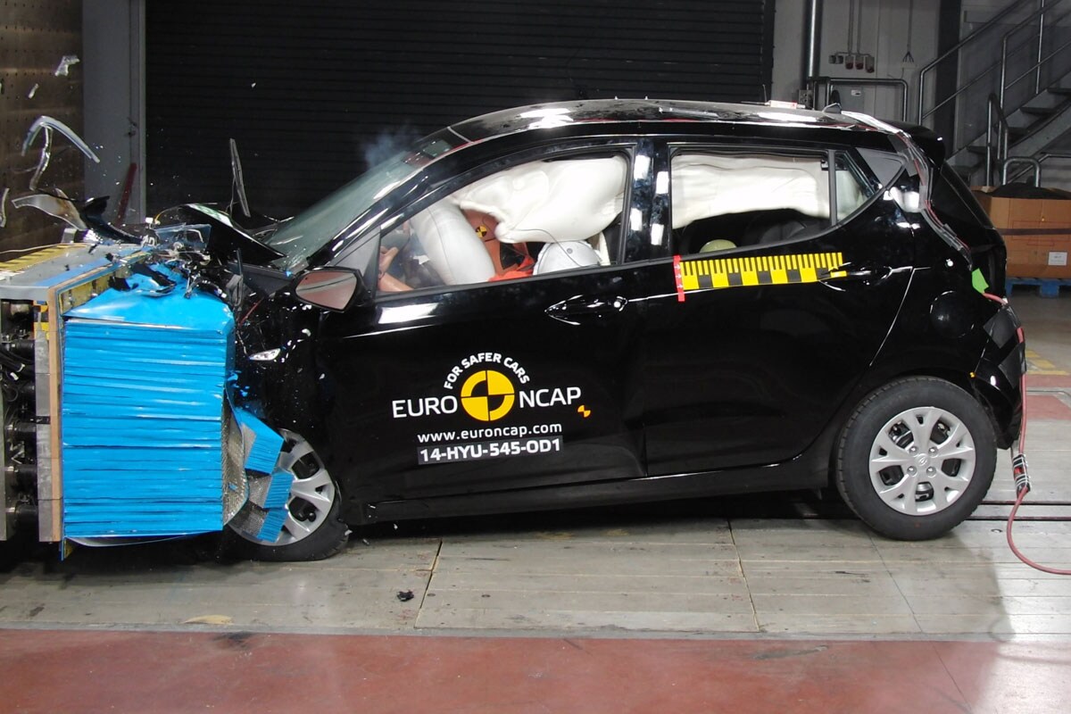 Hyundai i10 crashtest