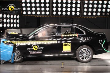 Mercedes C-klasse crashtest